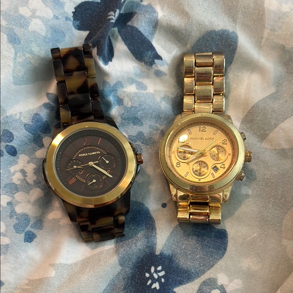Vince Camuto and Michael Kors watches
